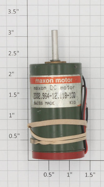 maxon 2332.964-12.118-100 12 Volt DC Motor with Wires – Trainz