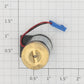maxon 167760 24VDC Motor with Gearbox Assembly and Brass Slotted Pulley