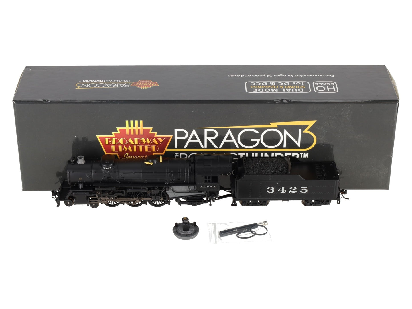 Broadway Limited 5591 HO Atchison, Topeka & Santa Fe Heavy Pacific 4-6-2 #3425