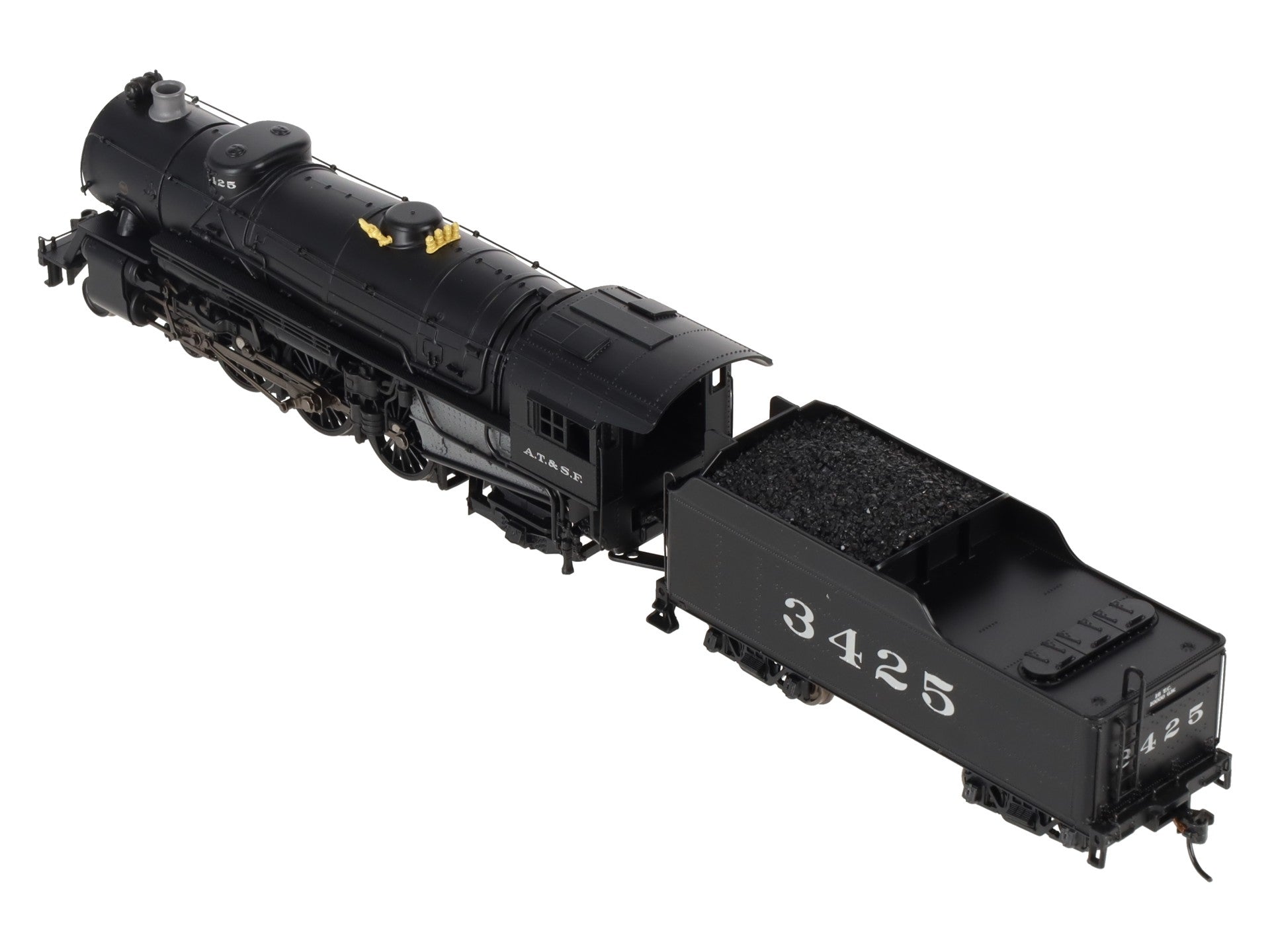 Broadway Limited 5591 HO Atchison, Topeka & Santa Fe Heavy Pacific 4-6-2 #3425