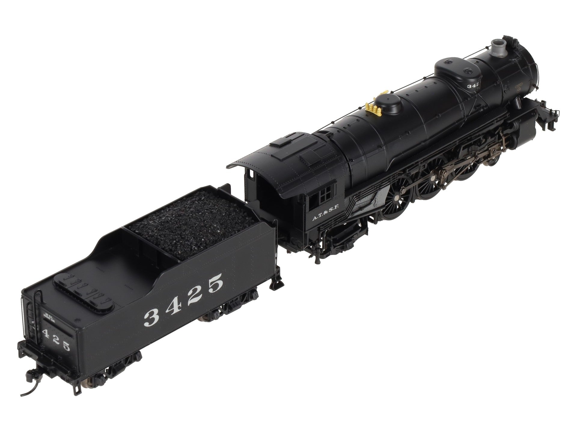 Broadway Limited 5591 HO Atchison, Topeka & Santa Fe Heavy Pacific 4-6-2 #3425