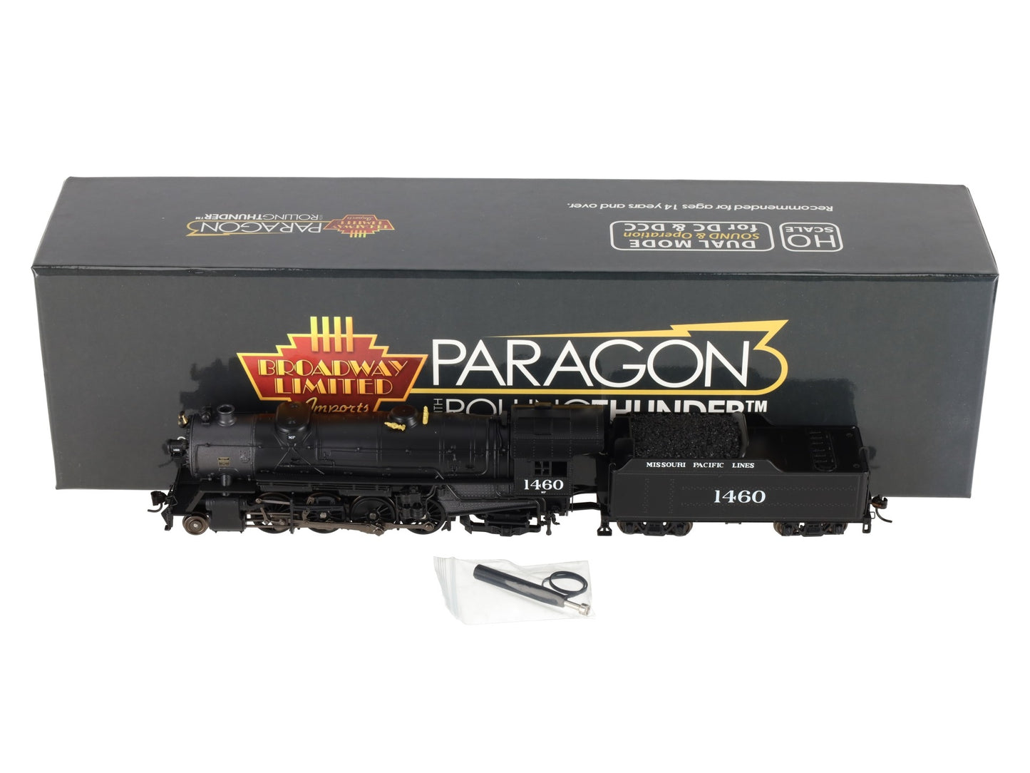 Broadway Limited 5552 HO Missouri Pacific 2-8-2 Mikado with Sound & DCC #1460