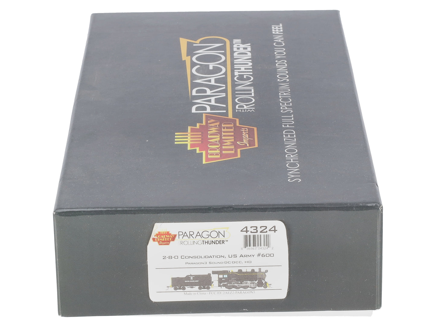 Broadway Limited 4324 HO US Army 2-8-0 Consolidation Steam Loco Sound/DCC #600