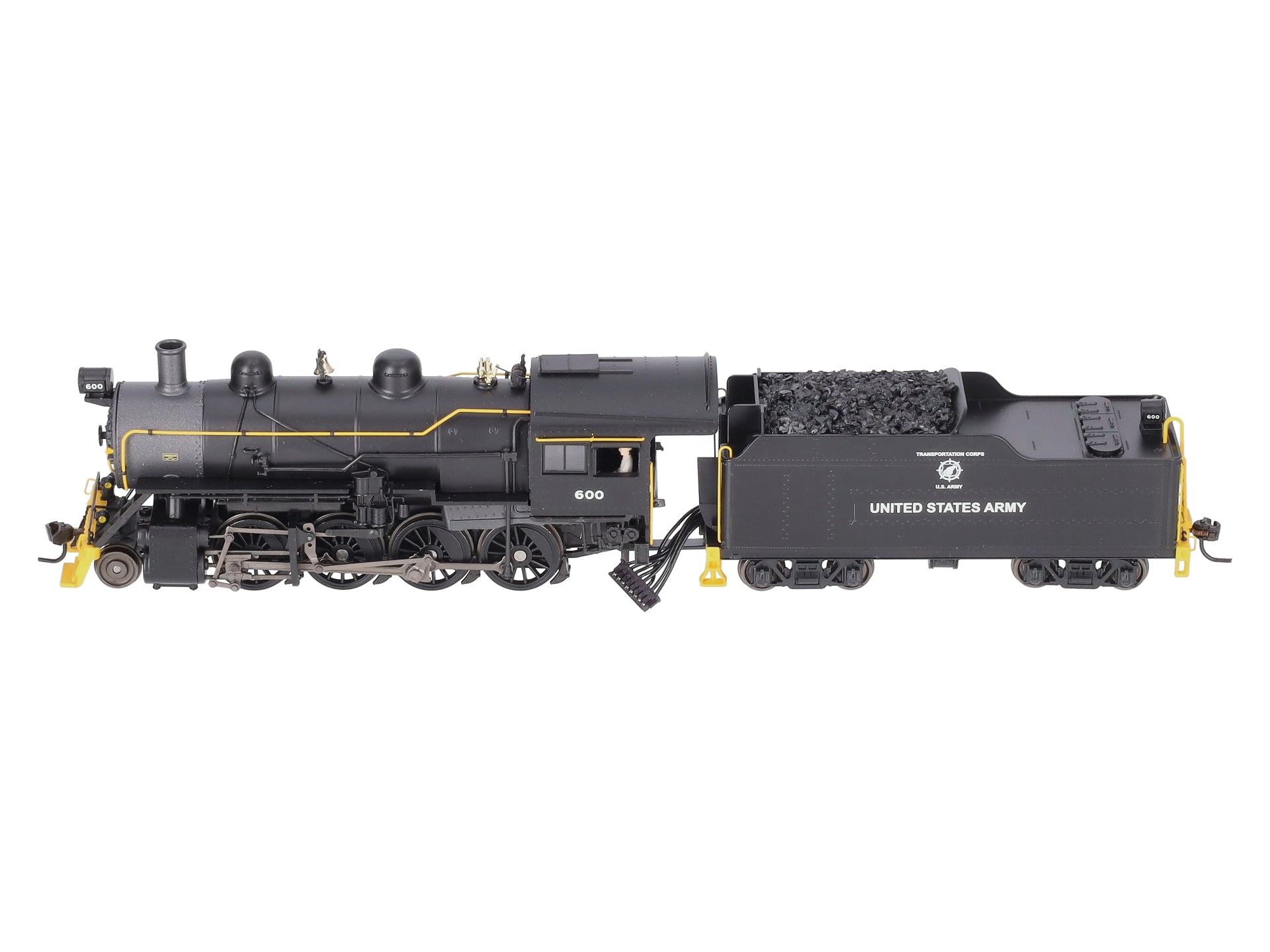 Broadway Limited 4324 HO US Army 2-8-0 Consolidation Steam Loco Sound/DCC #600