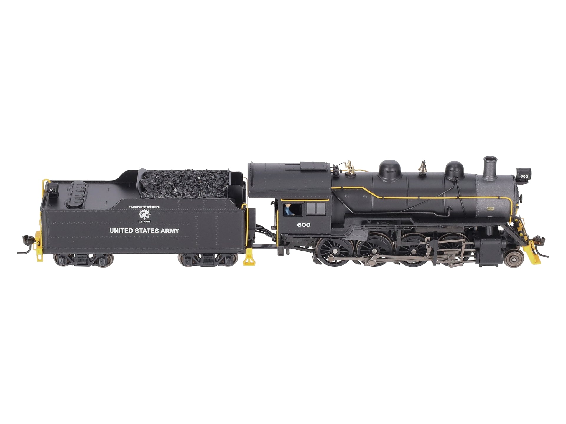Broadway Limited 4324 HO US Army 2-8-0 Consolidation Steam Loco Sound/DCC #600