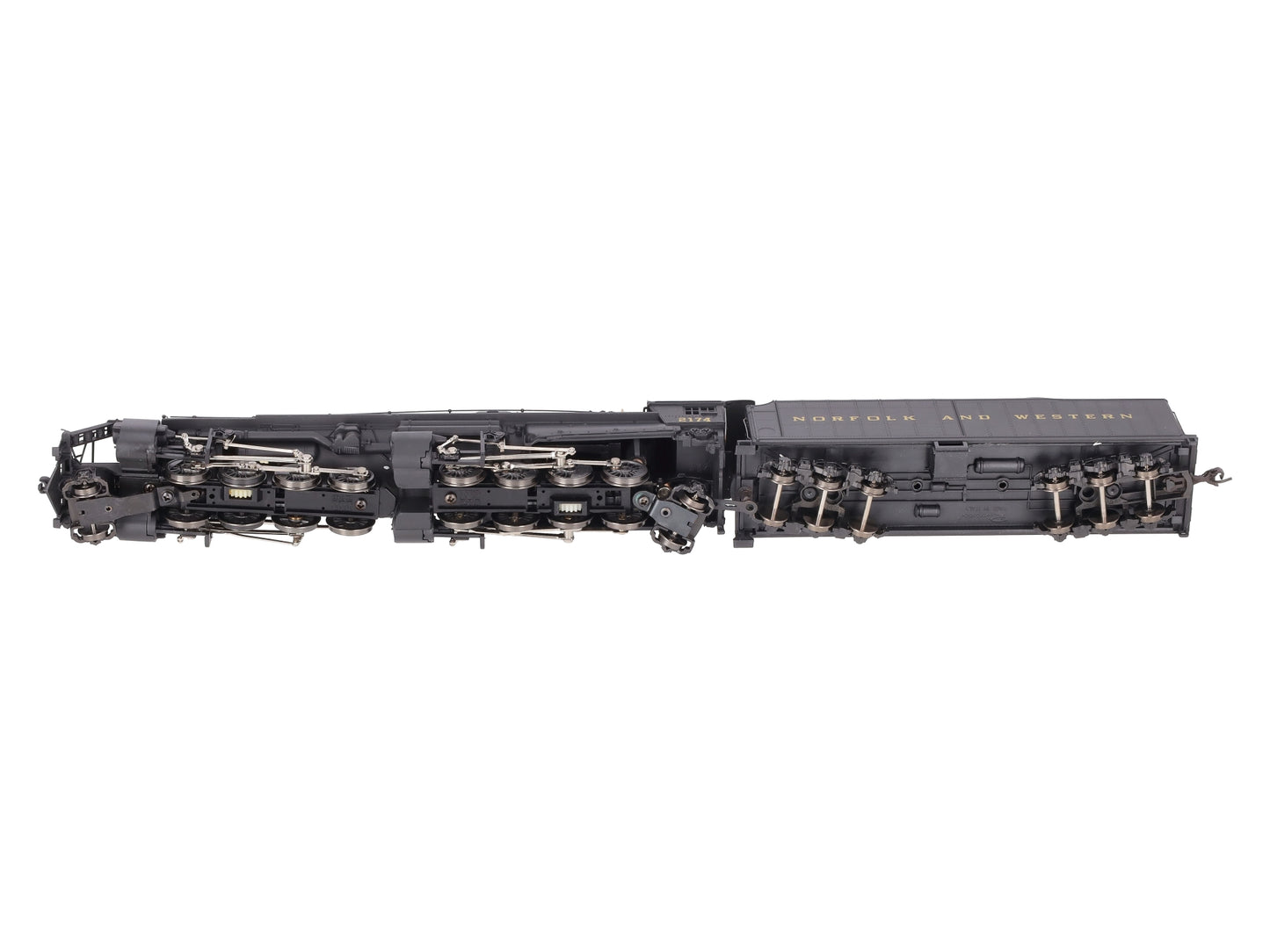 Rivarossi 1593 HO Norfolk and Western Mallet Y6B Locomotive and Tender #2174 EX/Box