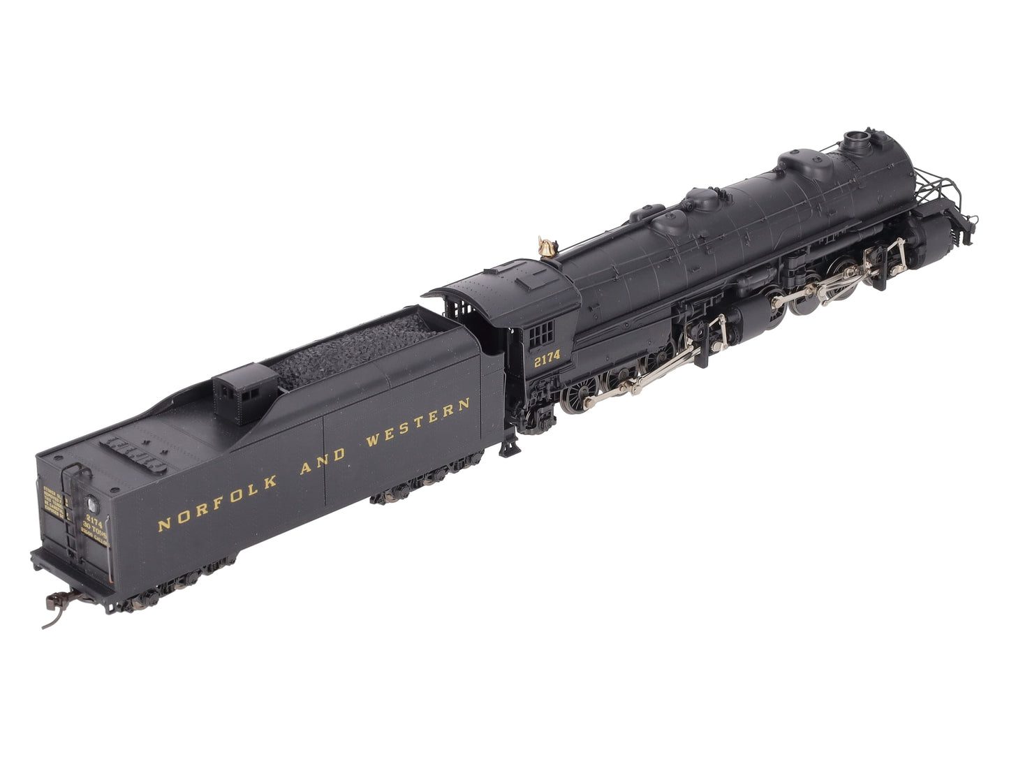 Rivarossi 1593 HO Norfolk and Western Mallet Y6B Locomotive and Tender #2174 EX/Box