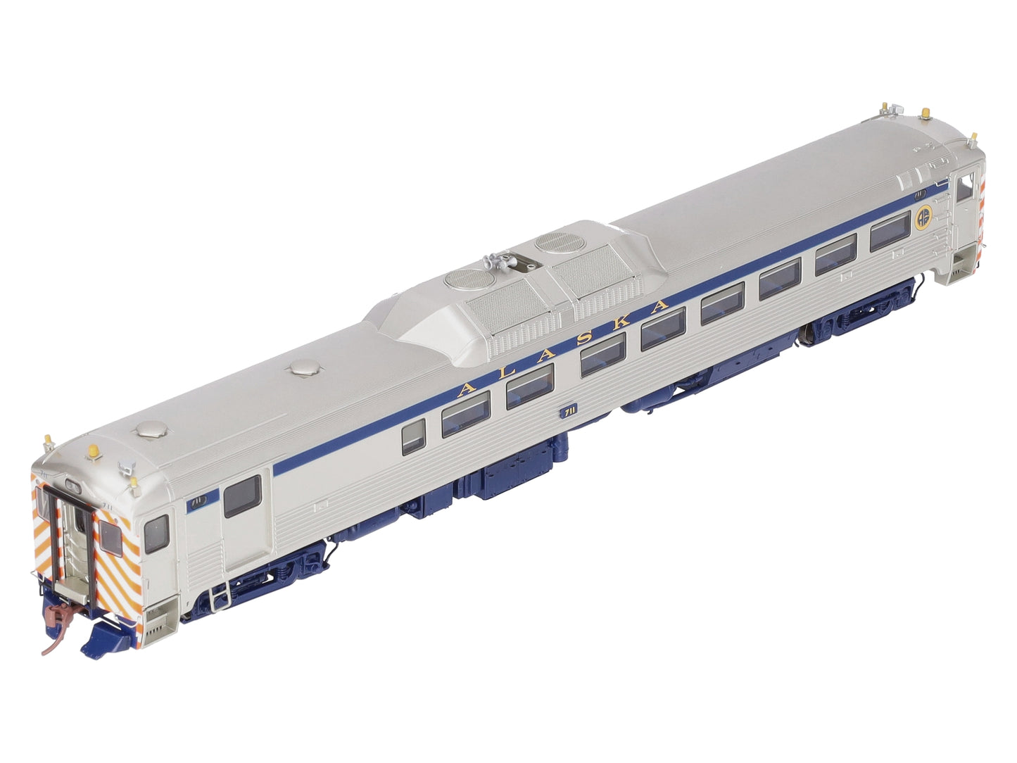 Rapido Trains 16601 HO Alaska Budd RDC-2 Phase Ib Diesel Loco Sound/DC/DCC #711