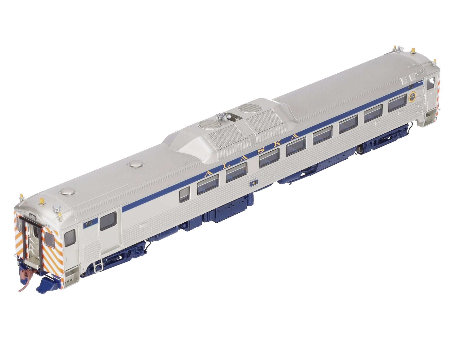 Rapido Trains 16601 HO Alaska Budd RDC-2 Phase Ib Diesel Loco Sound/DC/DCC #711
