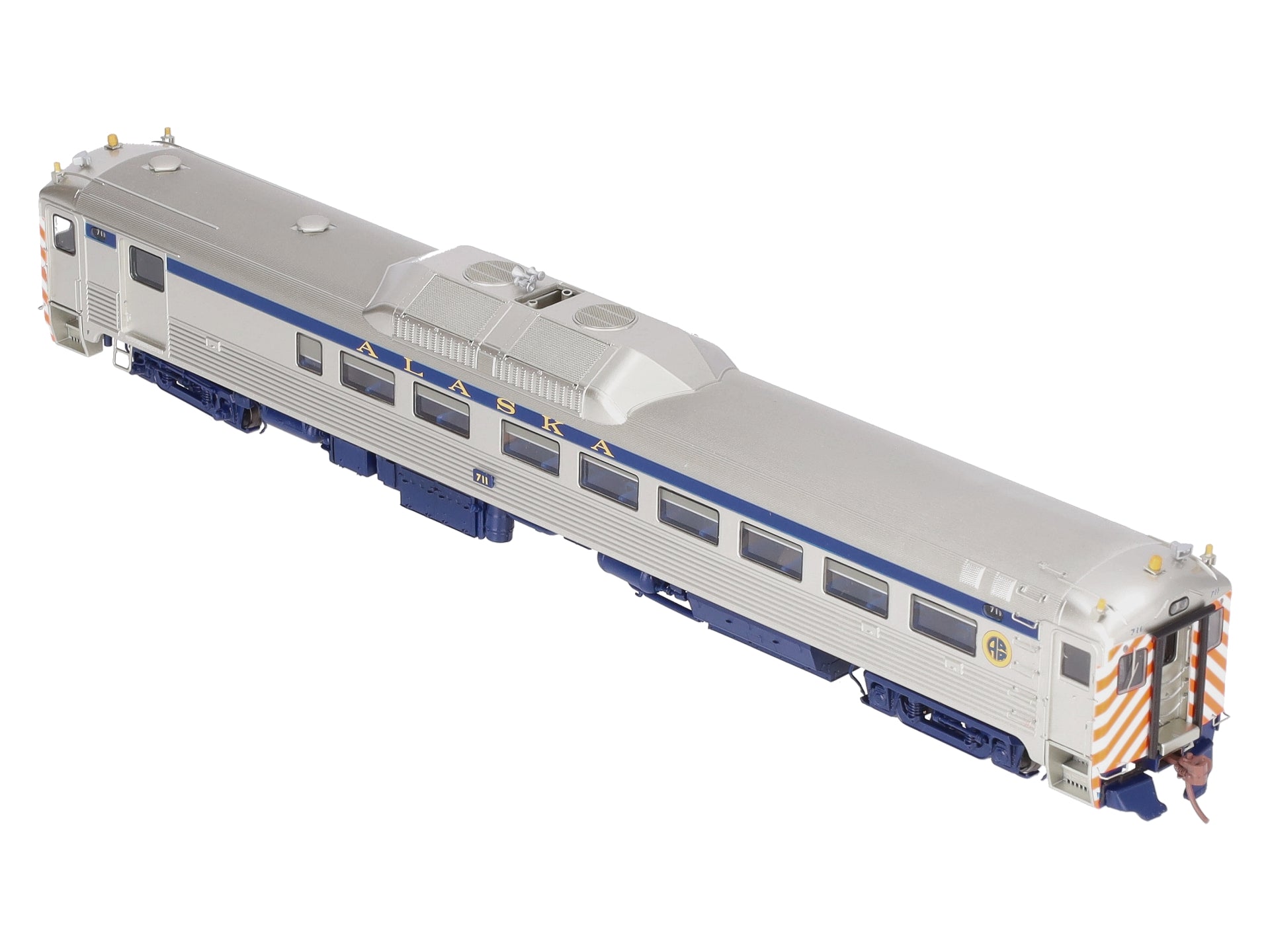 Rapido Trains 16601 HO Alaska Budd RDC-2 Phase Ib Diesel Loco Sound/DC/DCC #711
