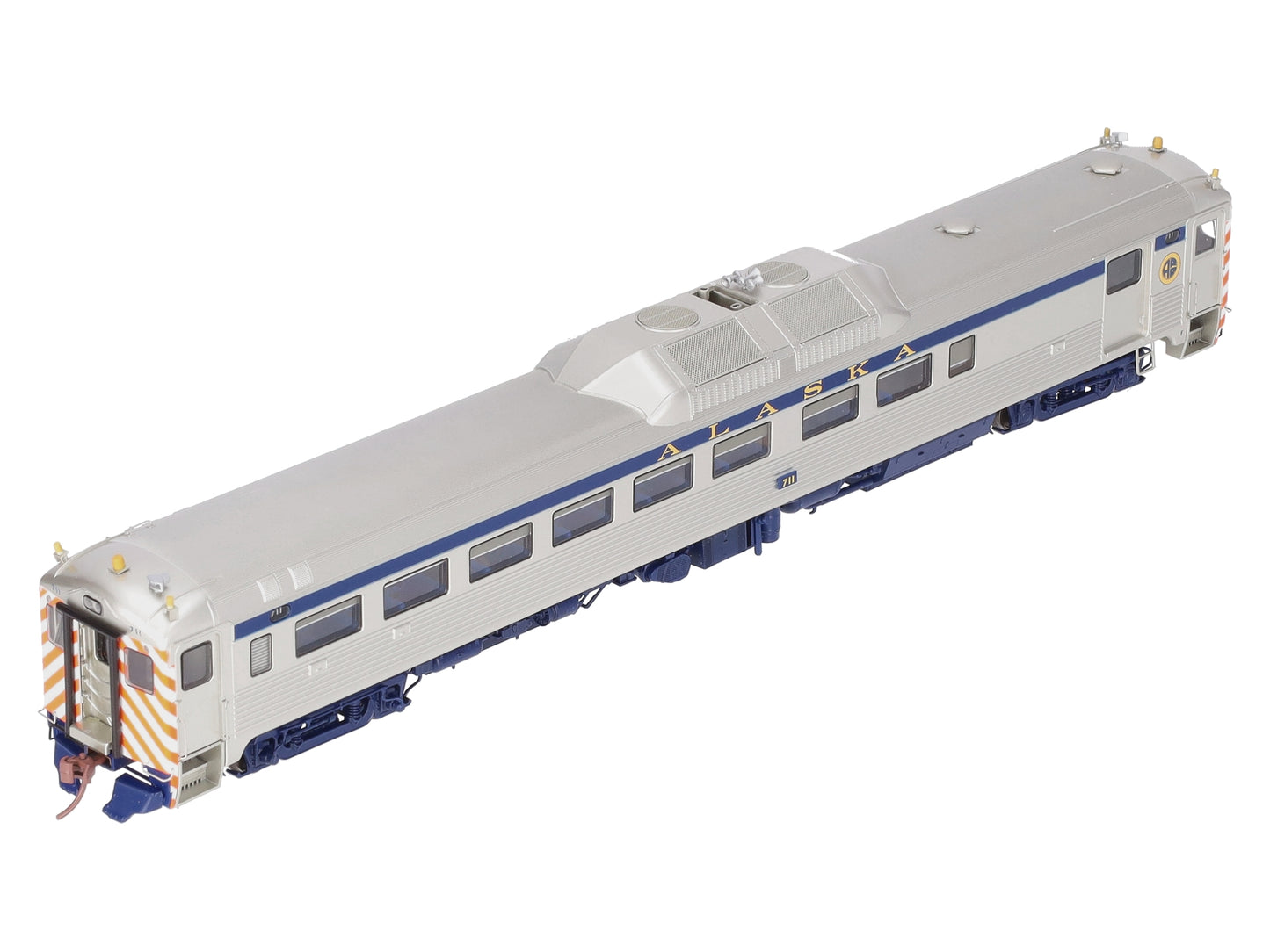 Rapido Trains 16601 HO Alaska Budd RDC-2 Phase Ib Diesel Loco Sound/DC/DCC #711