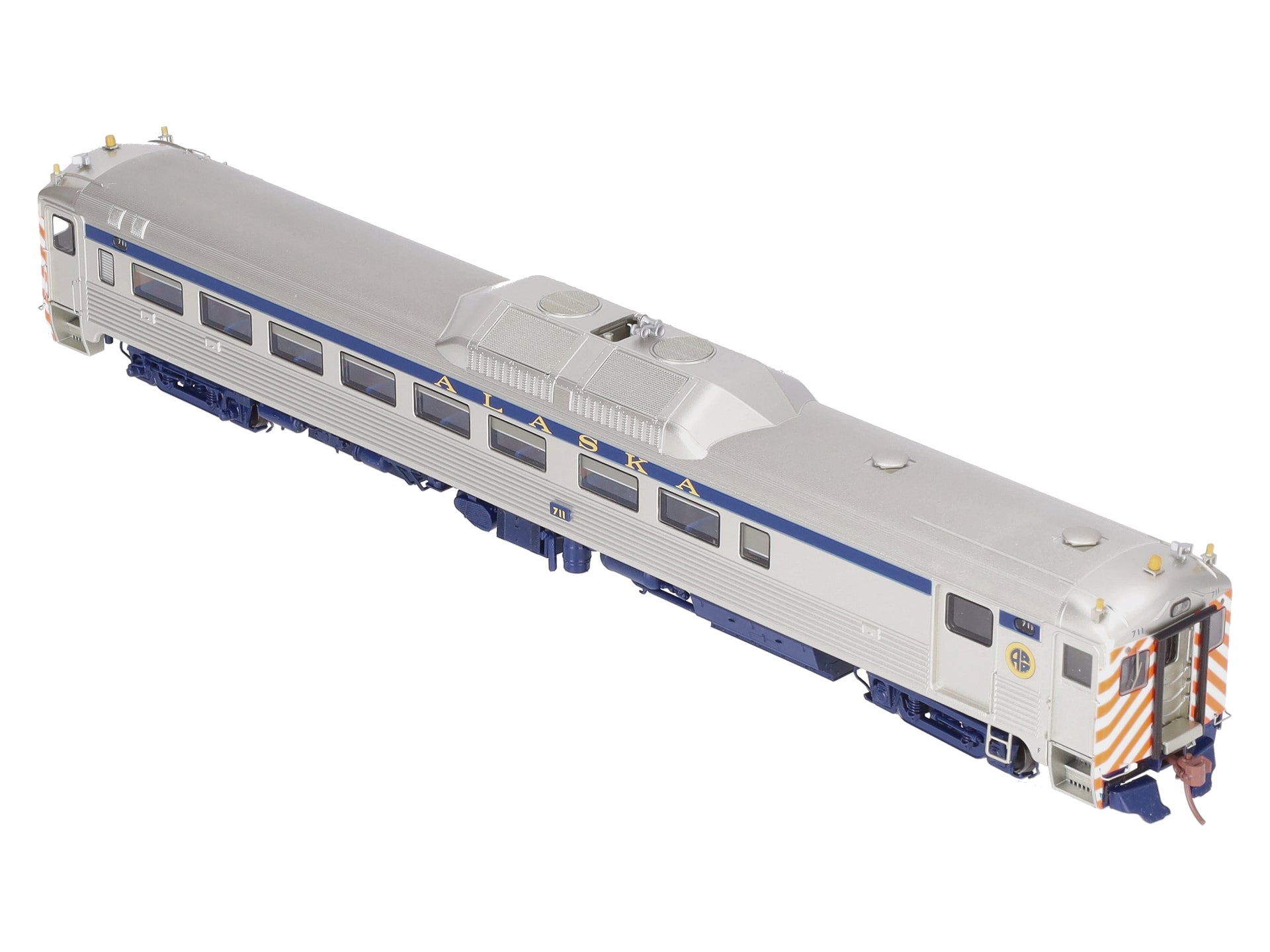 Rapido Trains 16601 HO Alaska Budd RDC-2 Phase Ib Diesel Loco Sound/DC/DCC #711