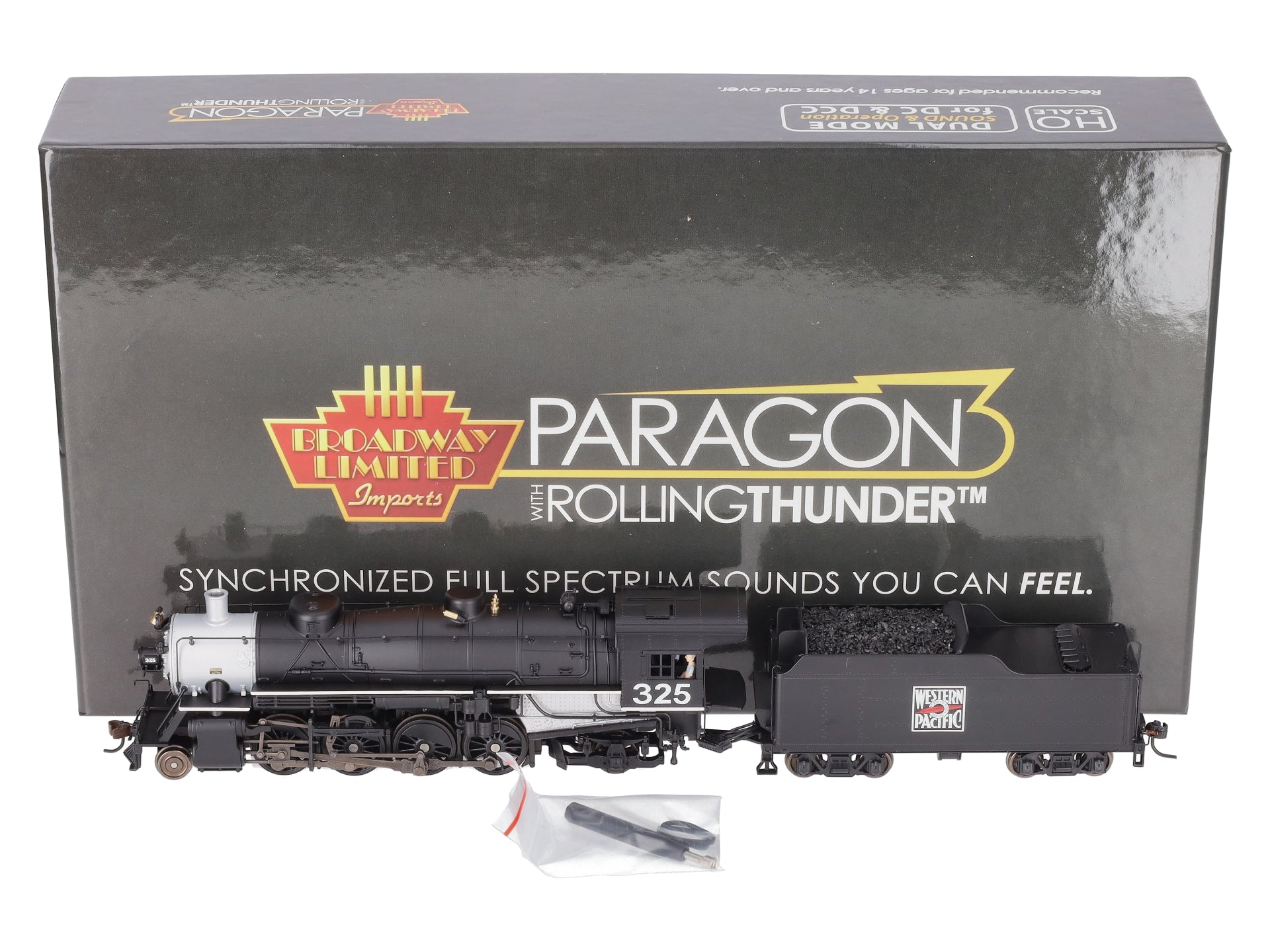 Broadway Limited 4669 HO Western Pacific USRA Light Mikado Paragon3 #325