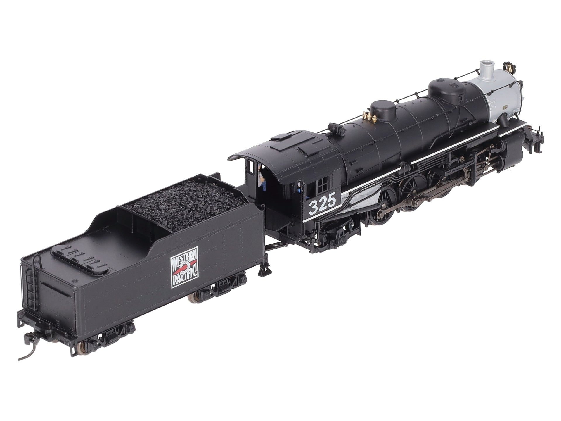 Broadway Limited 4669 HO Western Pacific USRA Light Mikado Paragon3 #325