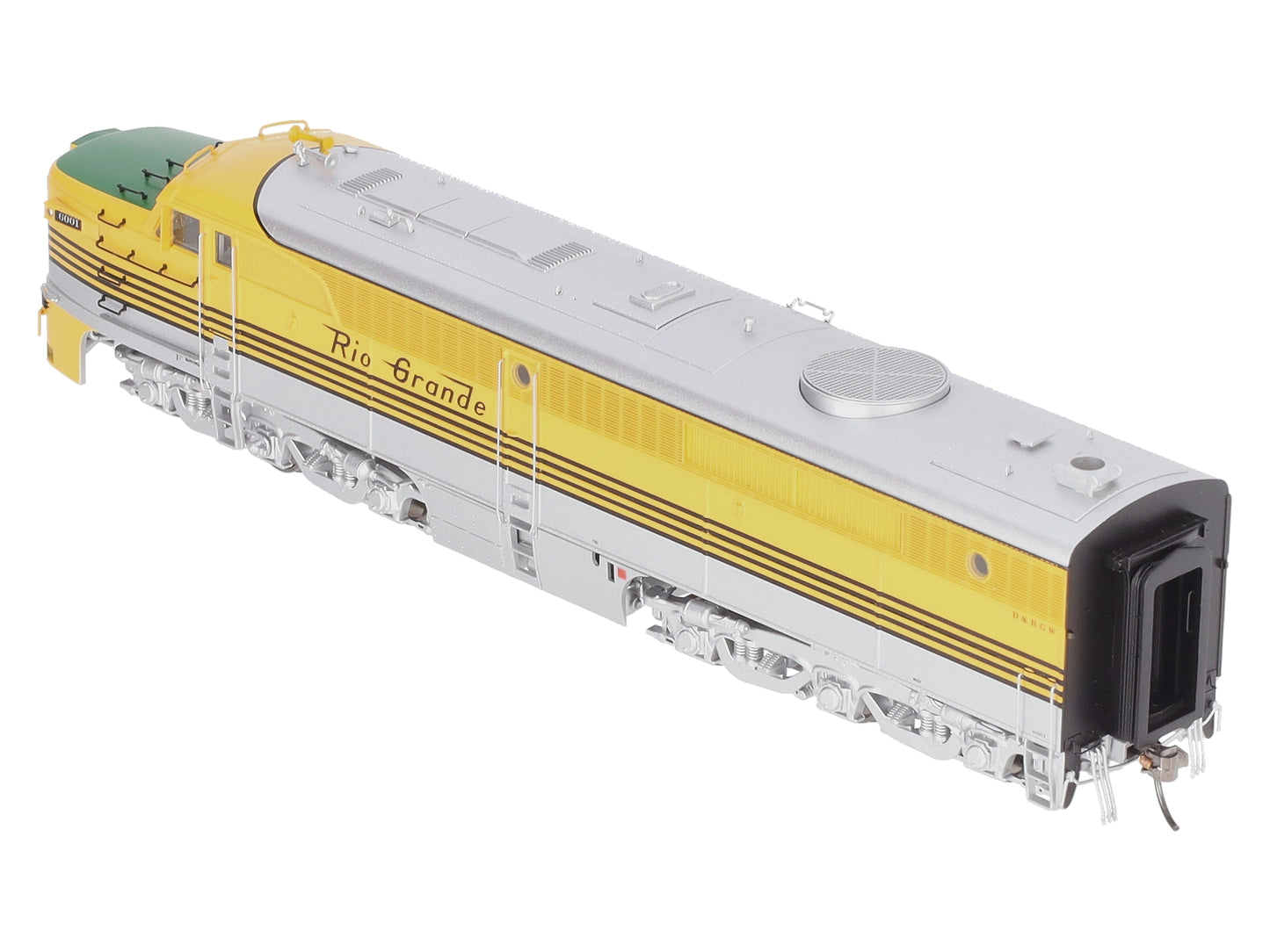 Rapido Trains 023509 HO D&RGW PA-1 Diesel Locomotive DC/DCC/Sound #6001