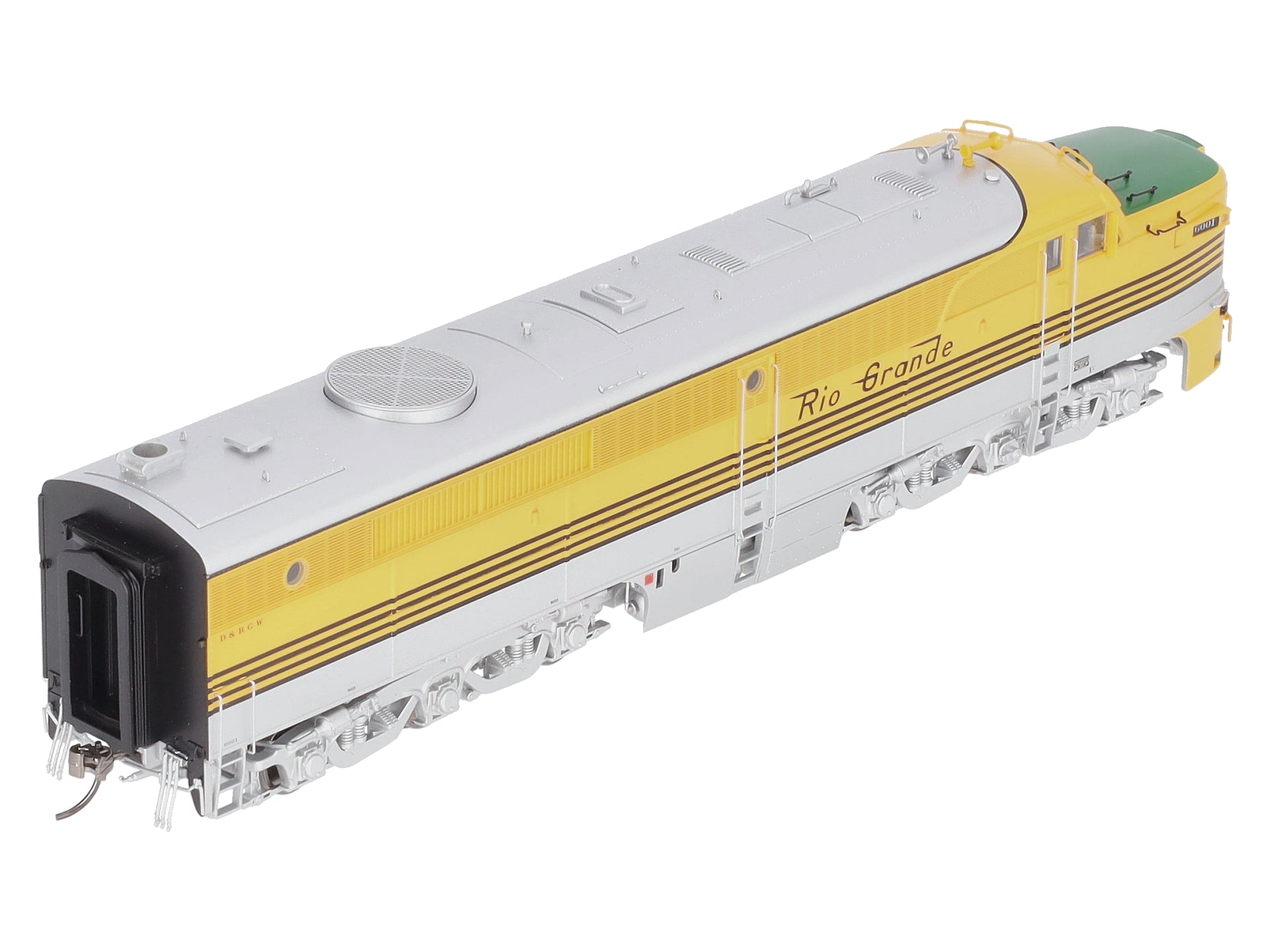 Rapido Trains 023509 HO D&RGW PA-1 Diesel Locomotive DC/DCC/Sound #6001