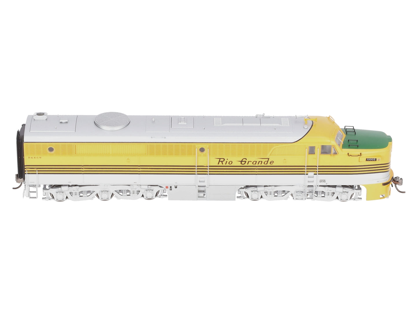 Rapido Trains 023509 HO D&RGW PA-1 Diesel Locomotive DC/DCC/Sound #6001