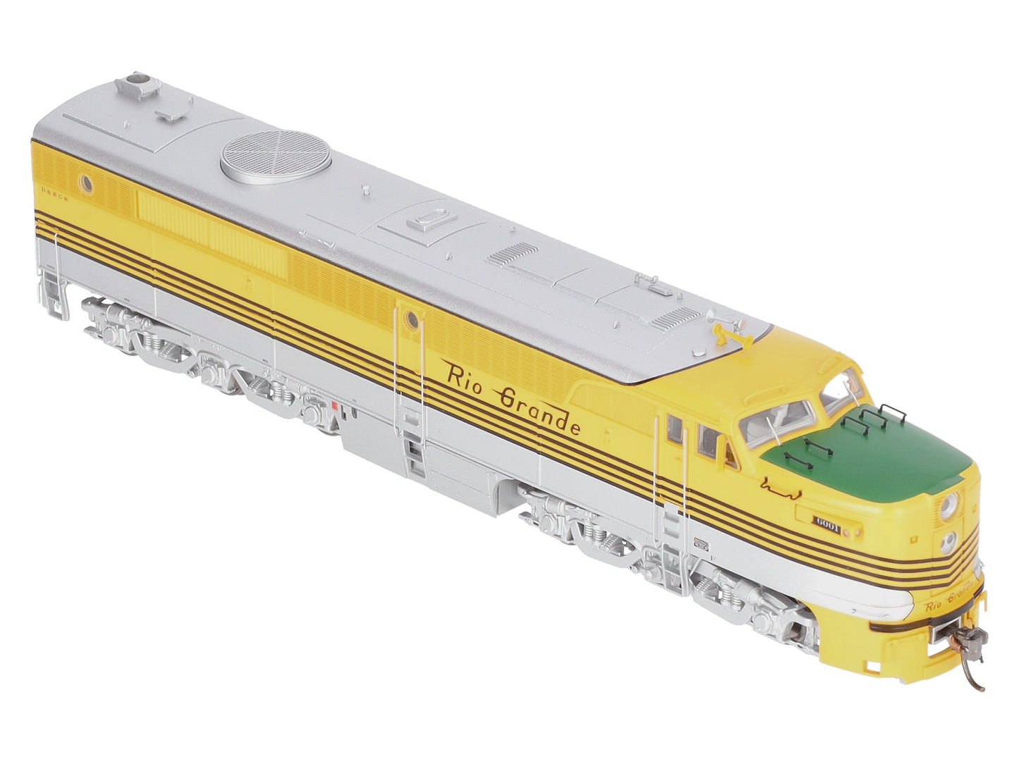 Rapido Trains 023509 HO D&RGW PA-1 Diesel Locomotive DC/DCC/Sound #6001