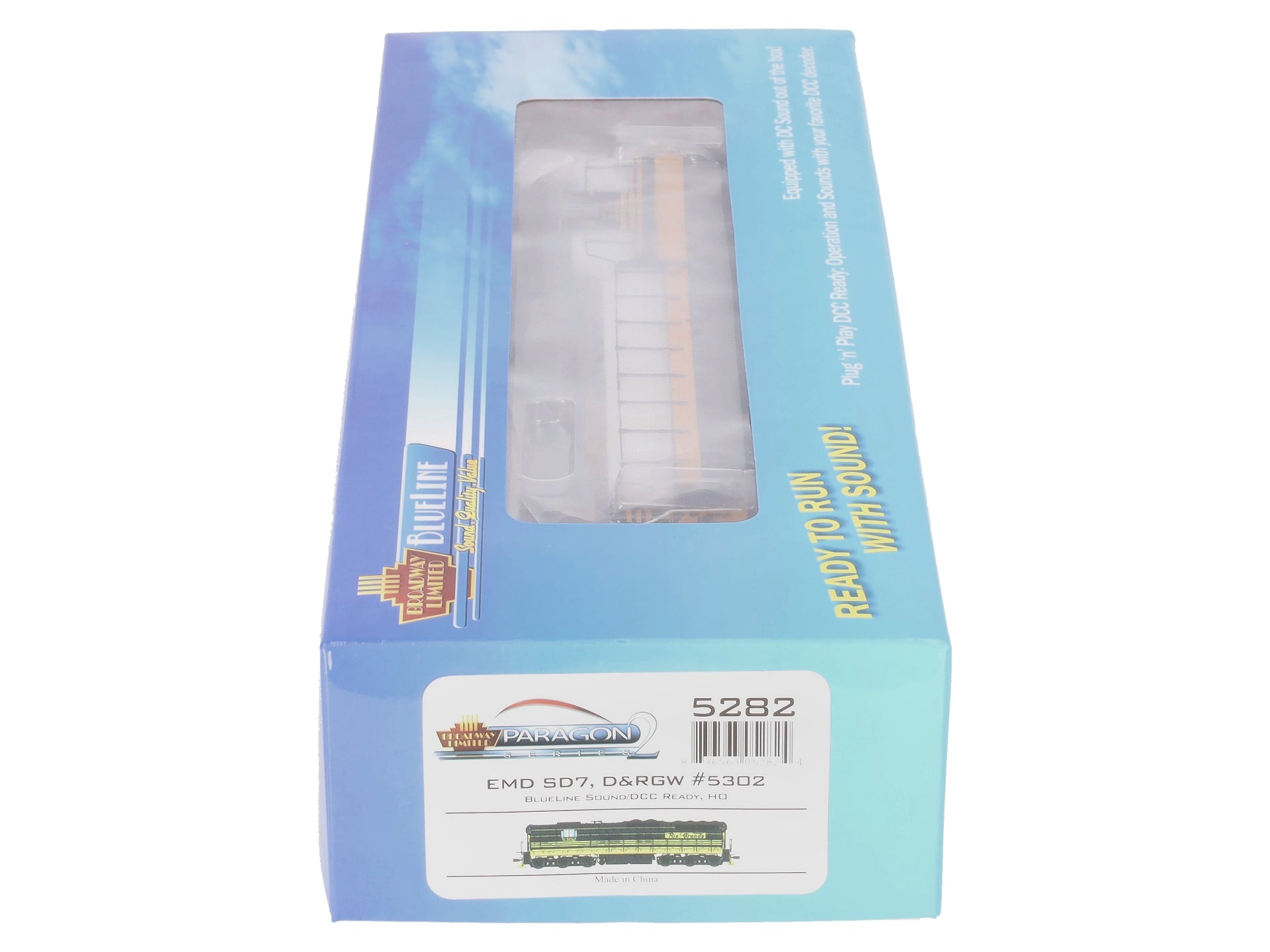 Broadway Limited 5282 HO Denver & Rio Grande Western EMD SD7 with Sound #5302