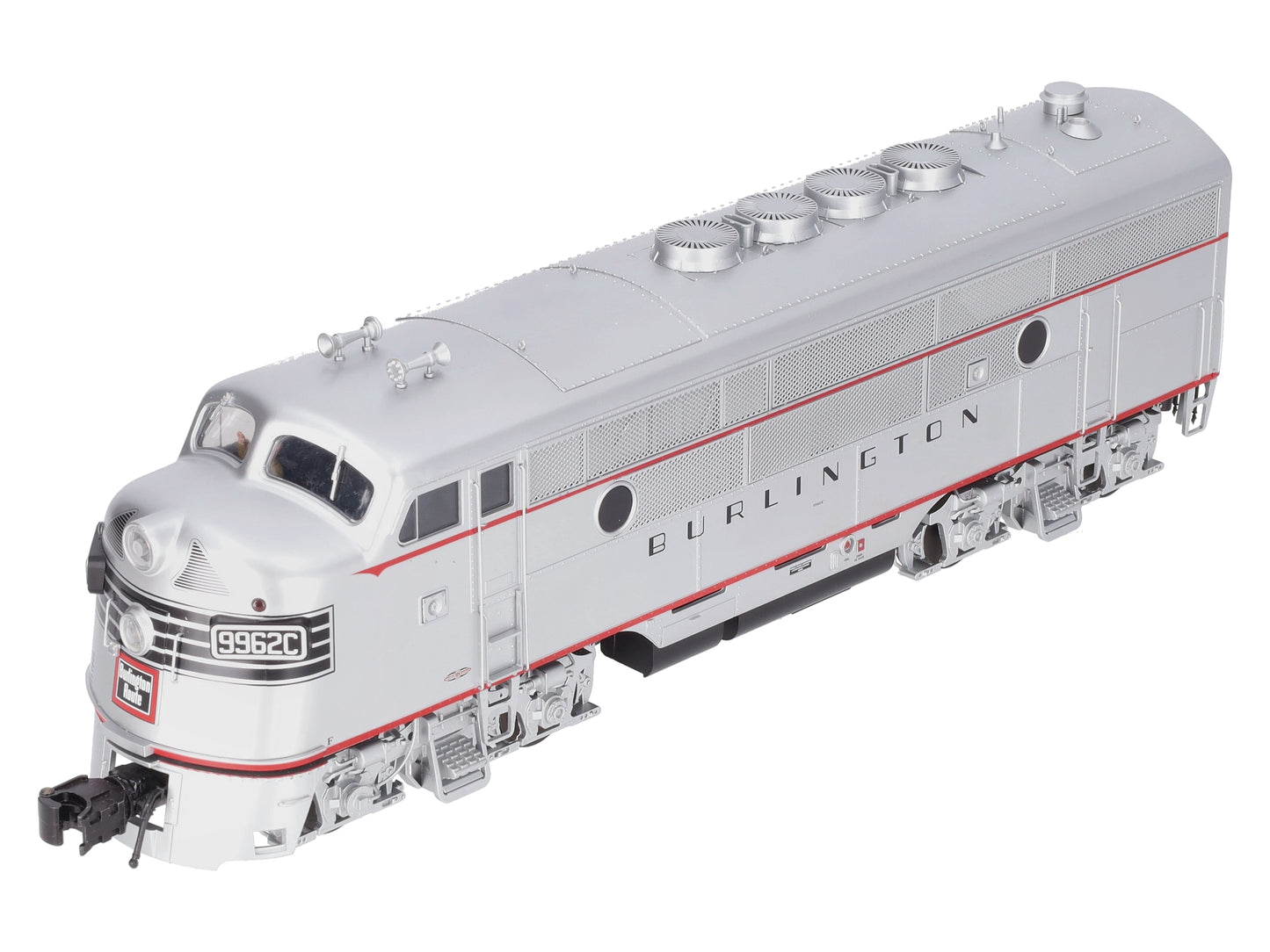 Atlas 1640-4 O Burlington F3A Phase 2 Diesel Locomotive #9962C (3 Rail)