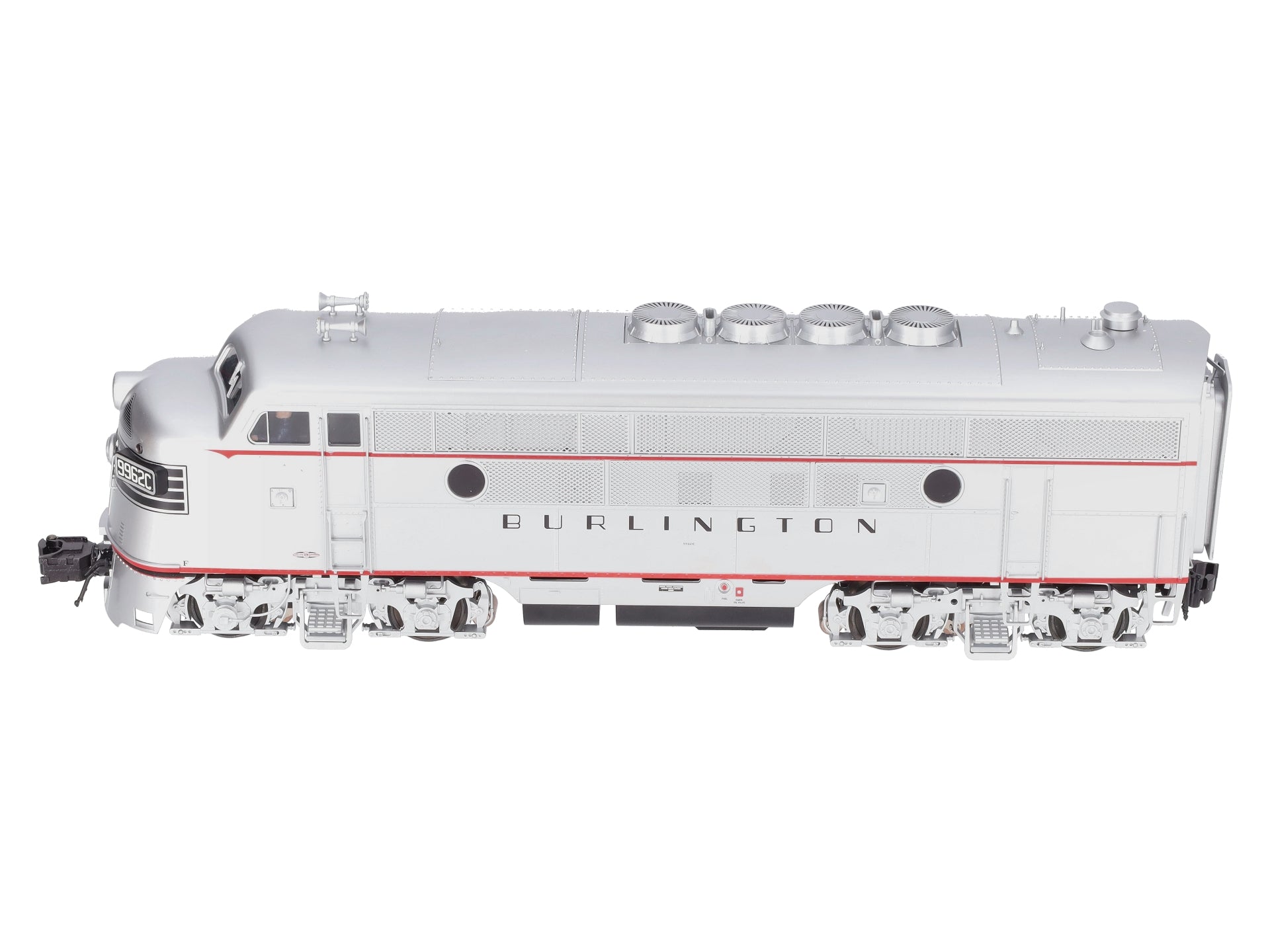 Atlas 1640-4 O Burlington F3A Phase 2 Diesel Locomotive #9962C (3 Rail)