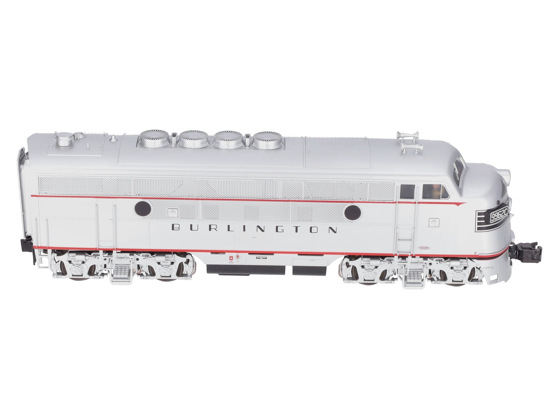 Atlas 1640-4 O Burlington F3A Phase 2 Diesel Locomotive #9962C (3 Rail)