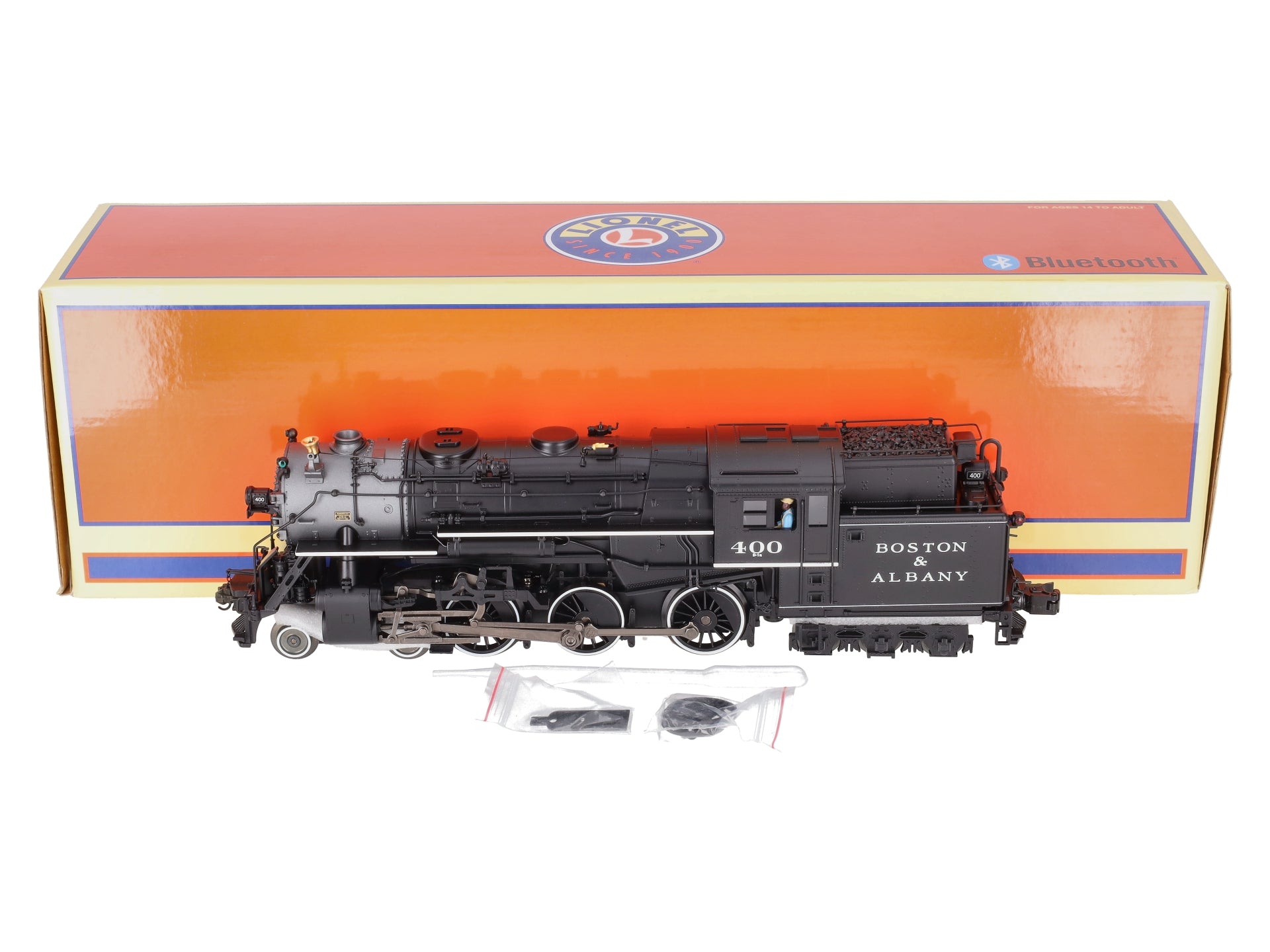 Lionel 2031010 O Scale Boston & Albany LEGACY 4-6-6T Steam Locomotive #400