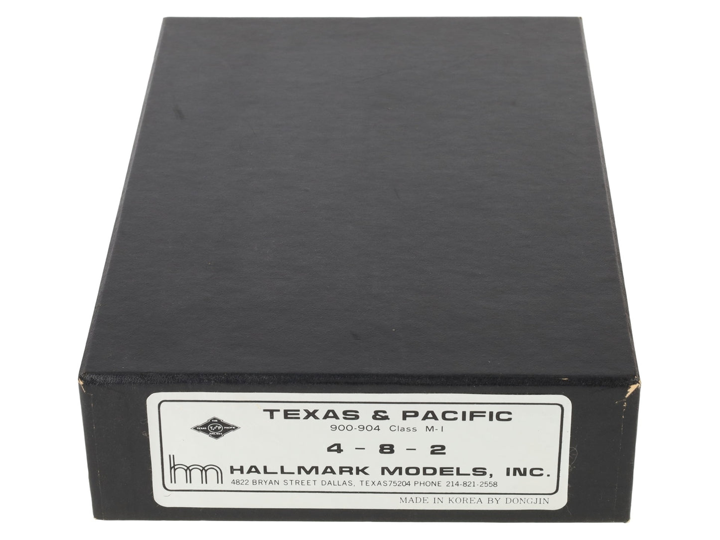 Hallmark Models 900-904 HO Scale BRASS Texas & Pacific Steam Locomotive EX/Box