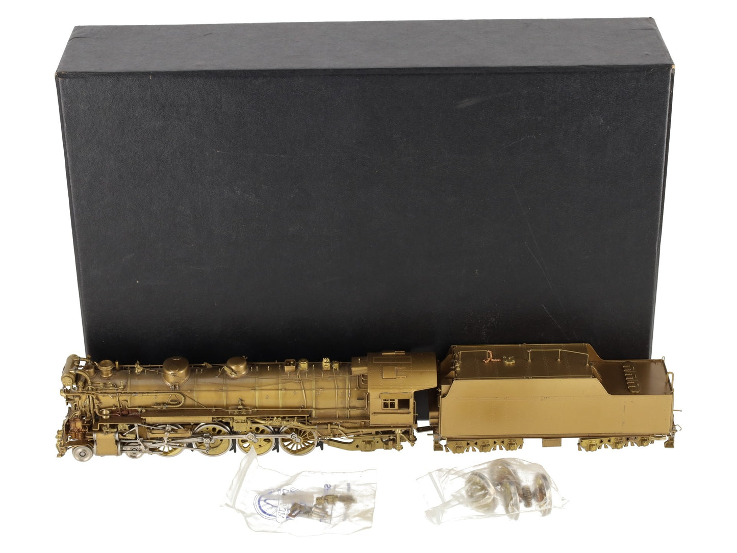Hallmark Models 900-904 HO Scale BRASS Texas & Pacific Steam Locomotive EX/Box