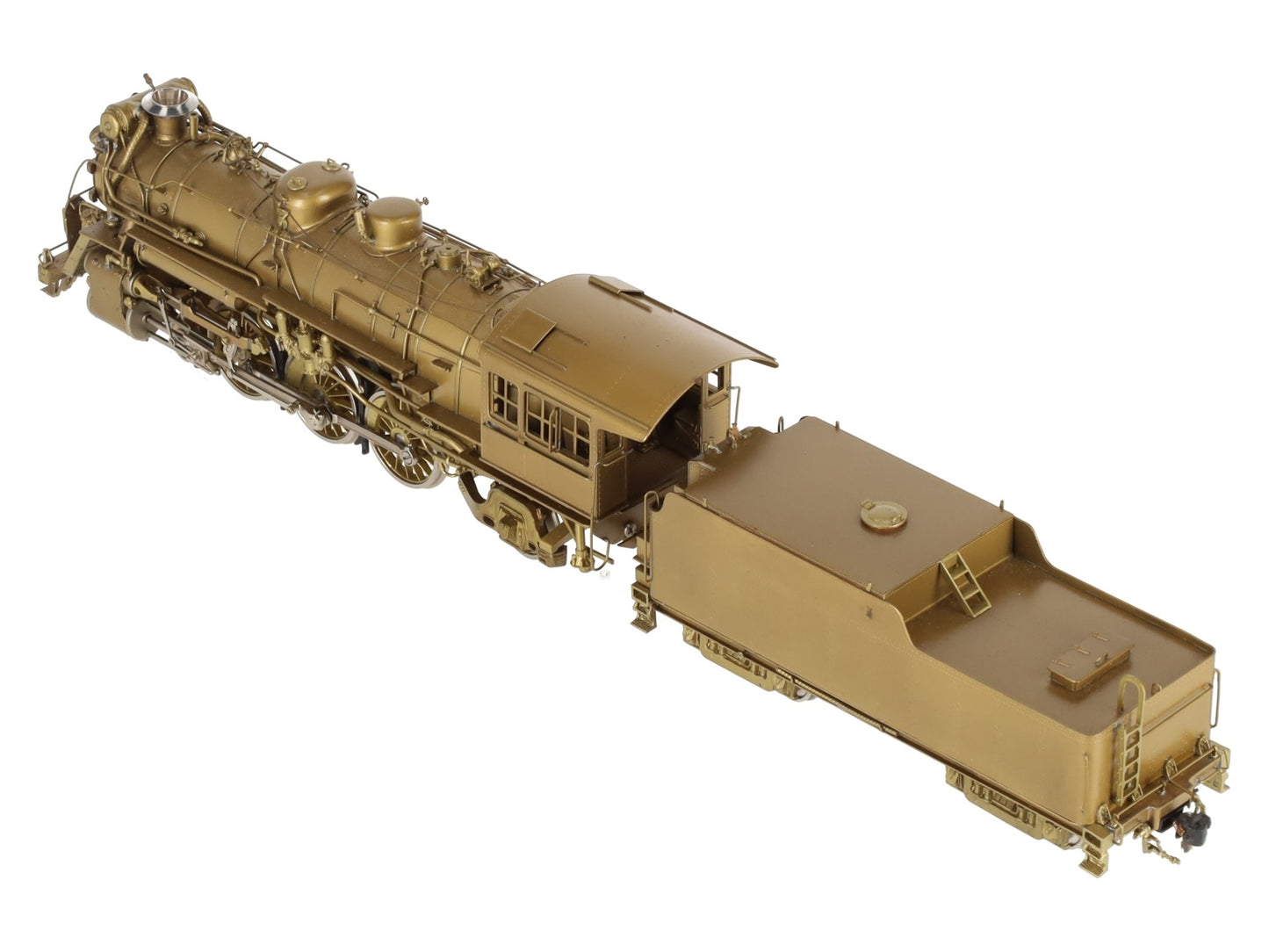 Hallmark Models 700 HO Scale BRASS Texas & Pacific Steam Locomotive /w tender EX/Box