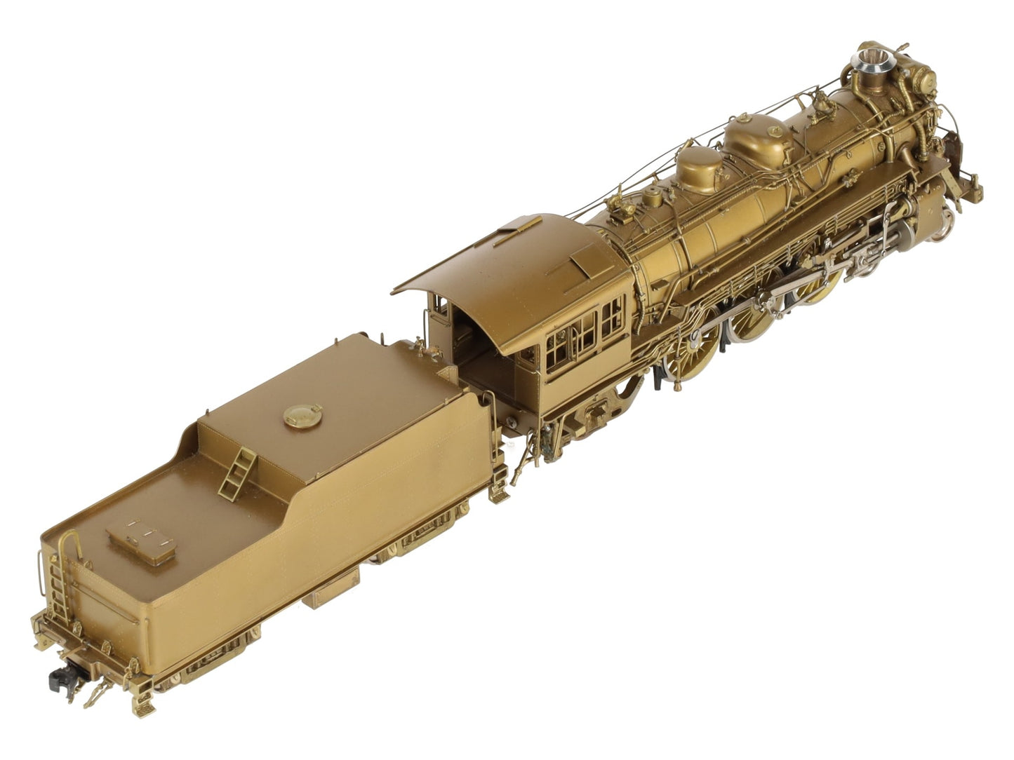Hallmark Models 700 HO Scale BRASS Texas & Pacific Steam Locomotive /w tender EX/Box