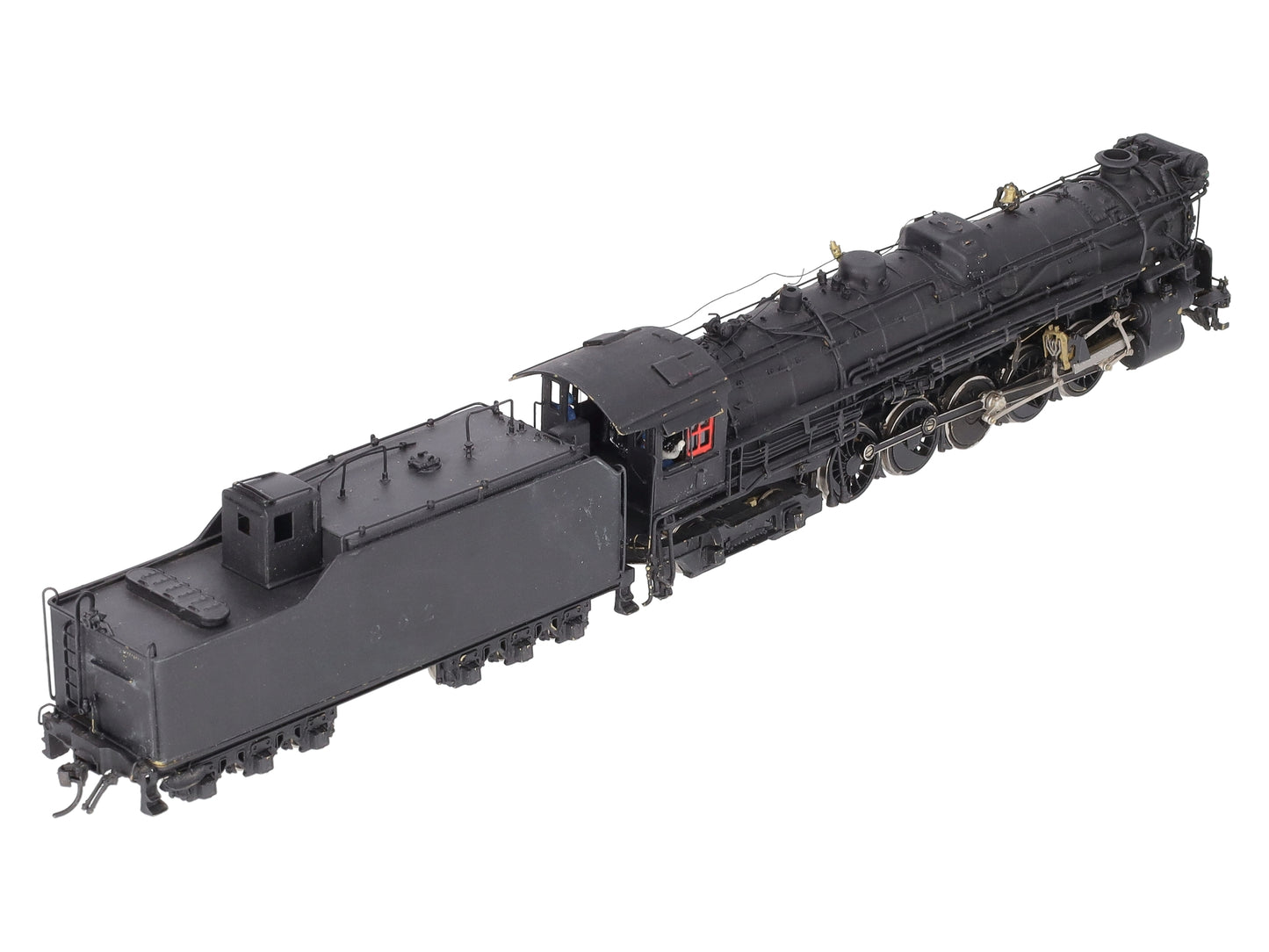 Sunset Models 610 HO BRASS T&P 2-10-4 Steam Loco & Tender VG/Box