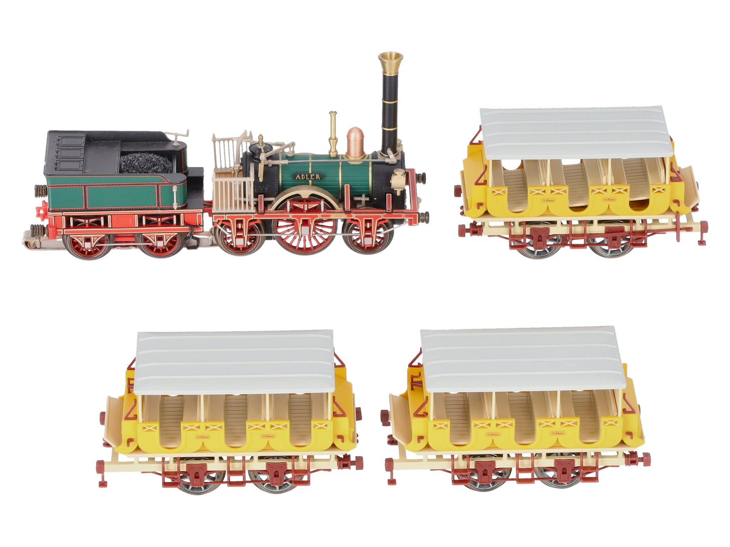 Marklin 26351 Adler Passenger HO Gauge Steam Train Set with Case