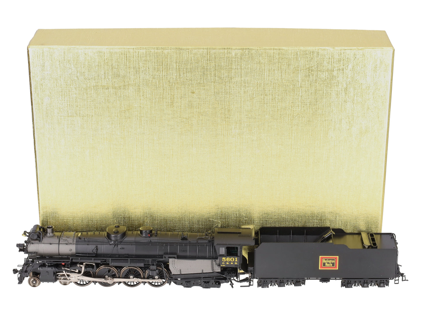 Oriental Limited 2024 HO Brass CB&Q O-5 4-8-4 Steam Locomotive & Tender #5601 LN/Box