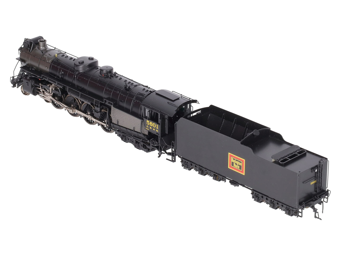 Oriental Limited 2024 HO Brass CB&Q O-5 4-8-4 Steam Locomotive & Tender #5601 LN/Box