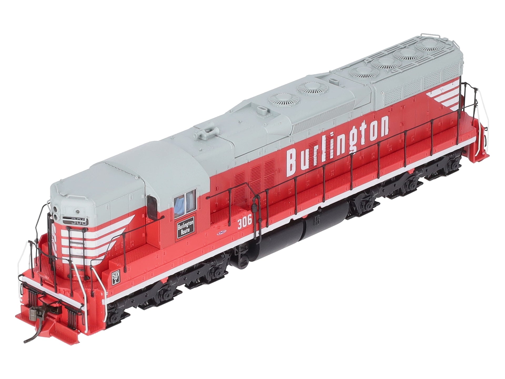 Broadway Limited 5286 HO Chicago, Burlington & Quincy EMD SD7 with Sound #306