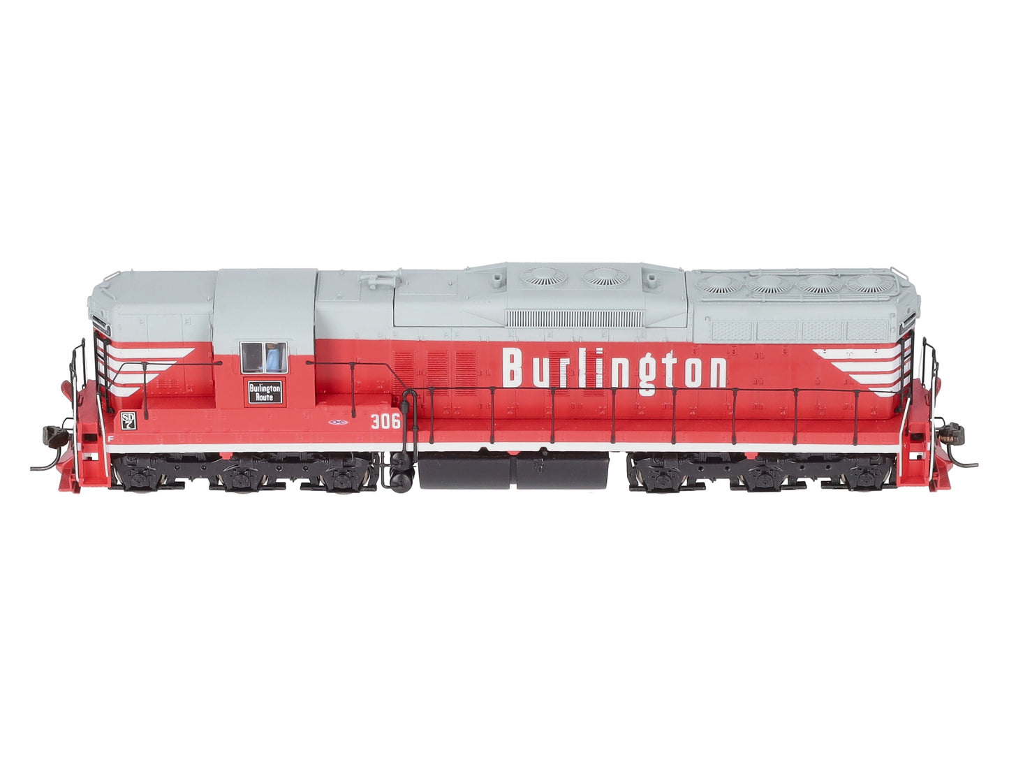 Broadway Limited 5286 HO Chicago, Burlington & Quincy EMD SD7 with Sound #306