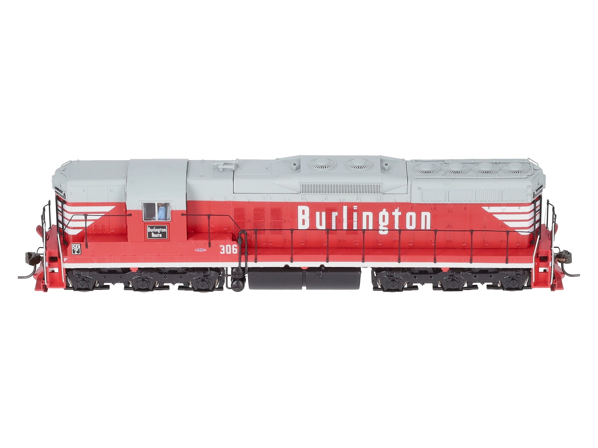 Broadway Limited 5286 HO Chicago, Burlington & Quincy EMD SD7 with Sound #306