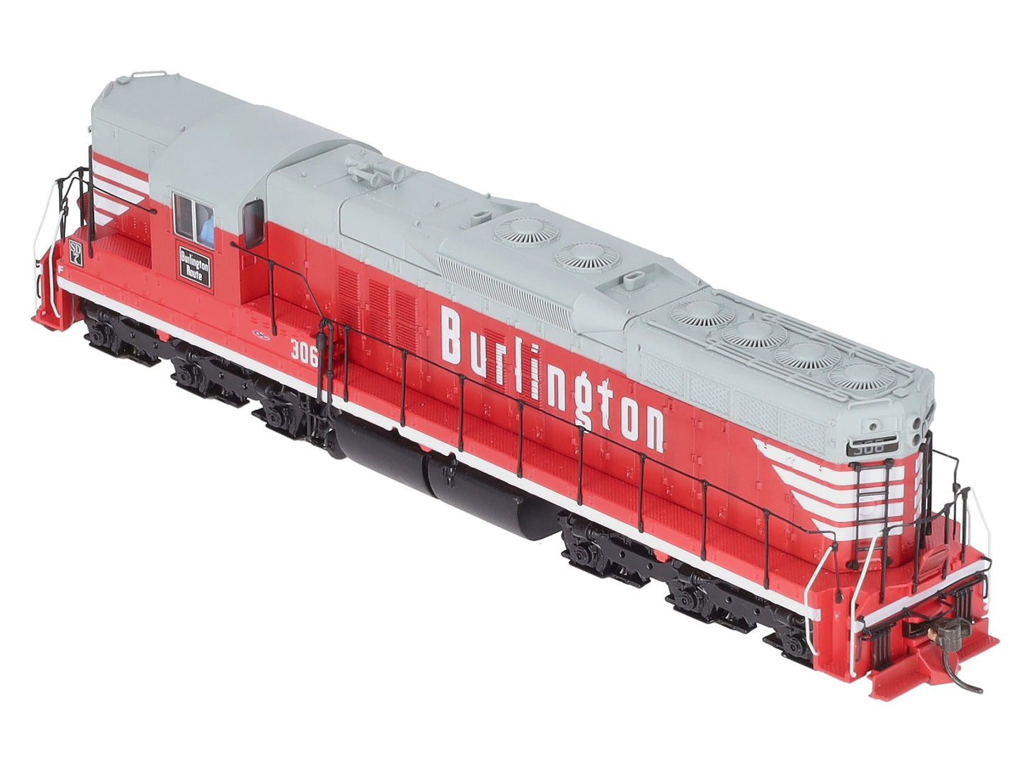 Broadway Limited 5286 HO Chicago, Burlington & Quincy EMD SD7 with Sound #306
