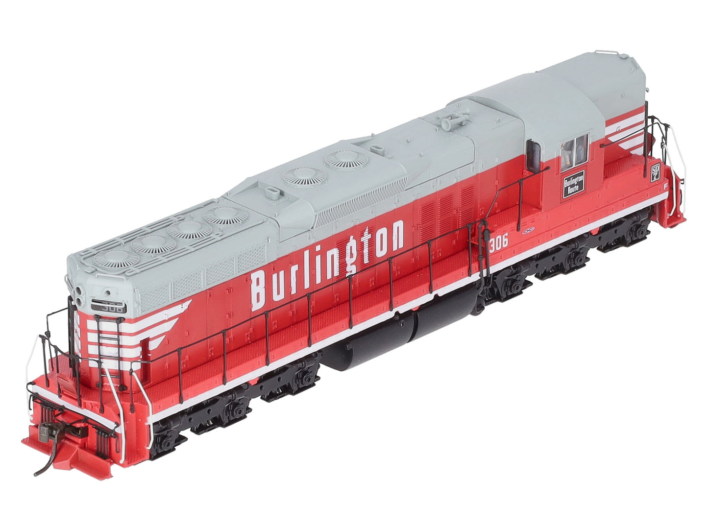 Broadway Limited 5286 HO Chicago, Burlington & Quincy EMD SD7 with Sound #306
