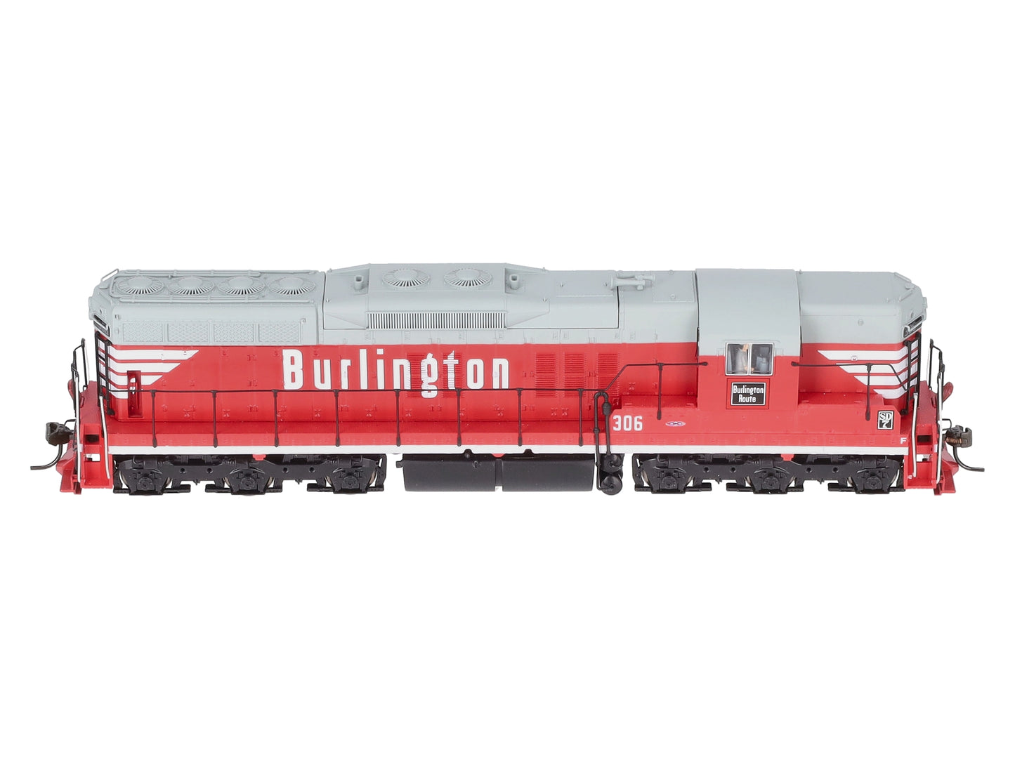 Broadway Limited 5286 HO Chicago, Burlington & Quincy EMD SD7 with Sound #306