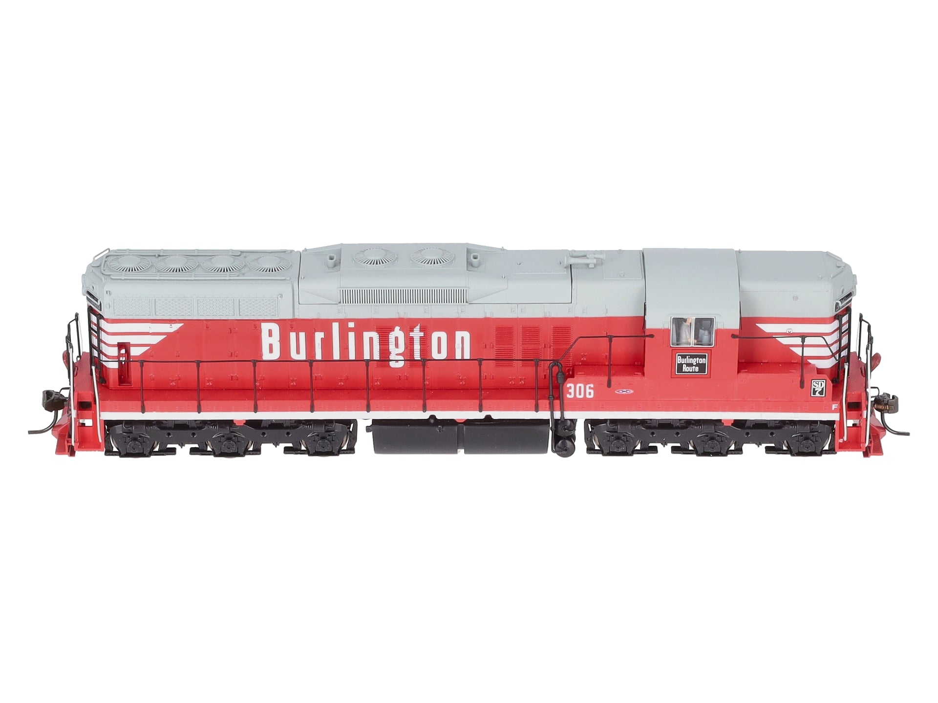 Broadway Limited 5286 HO Chicago, Burlington & Quincy EMD SD7 with Sound #306