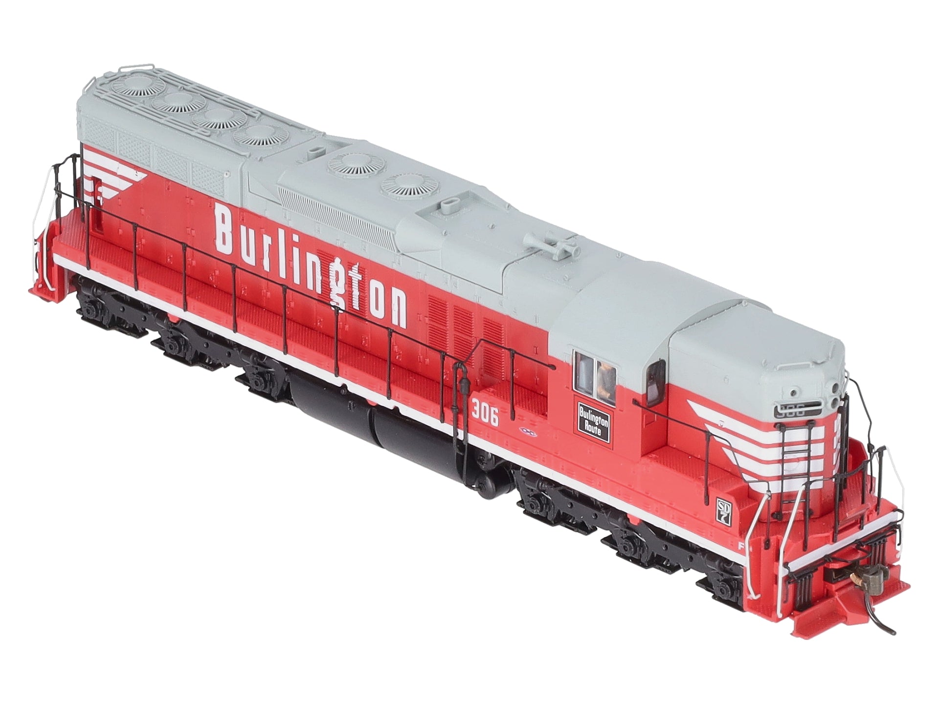 Broadway Limited 5286 HO Chicago, Burlington & Quincy EMD SD7 with Sound #306