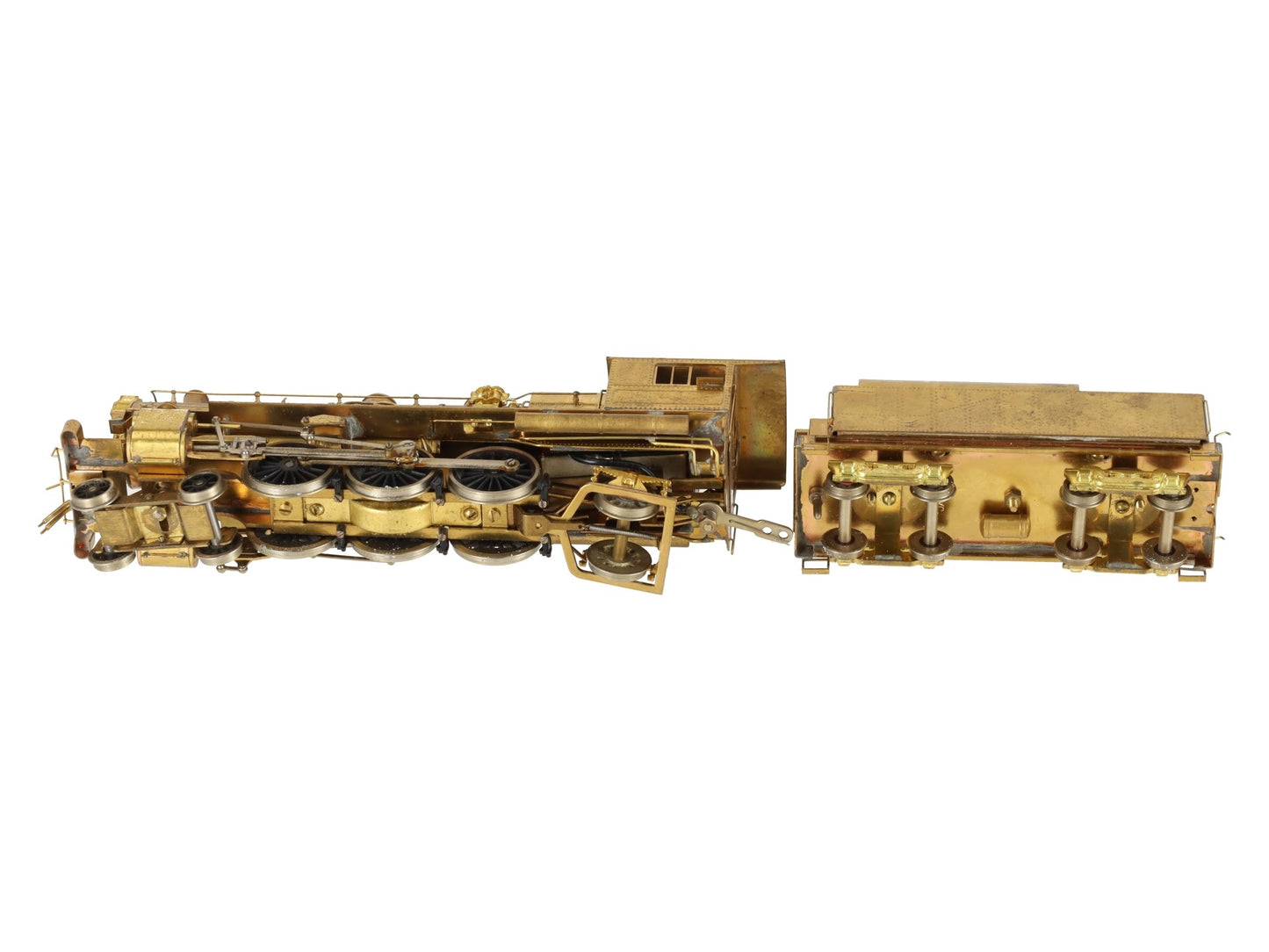Westside Model Co. HO BRASS Great Northern 4-6-2 H-4 Steam Loco & Tender VG/Box