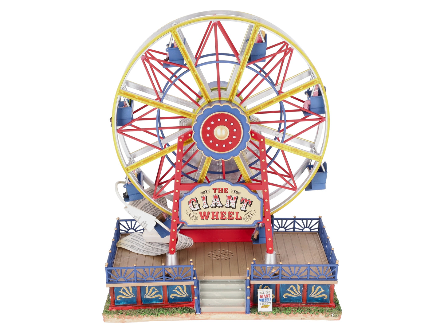 Lemax 289-1134 The Giant Wheel Carnival Ride #94482 EX/Box