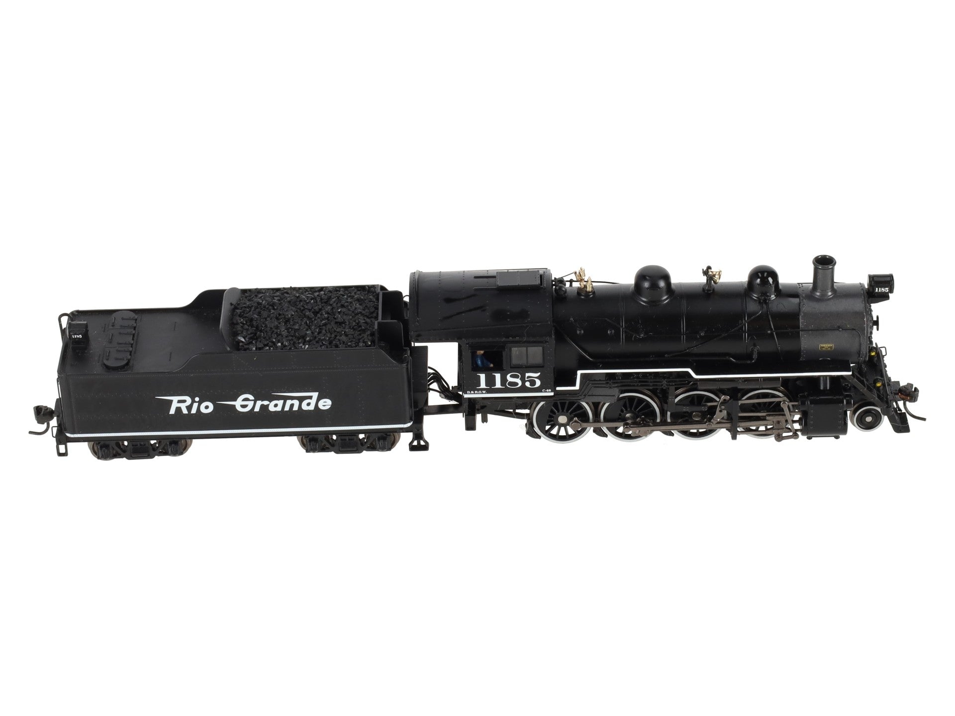 Broadway Limited 2789 HO Denver & Rio Grande Western Baldwin 2-8-0 #1185