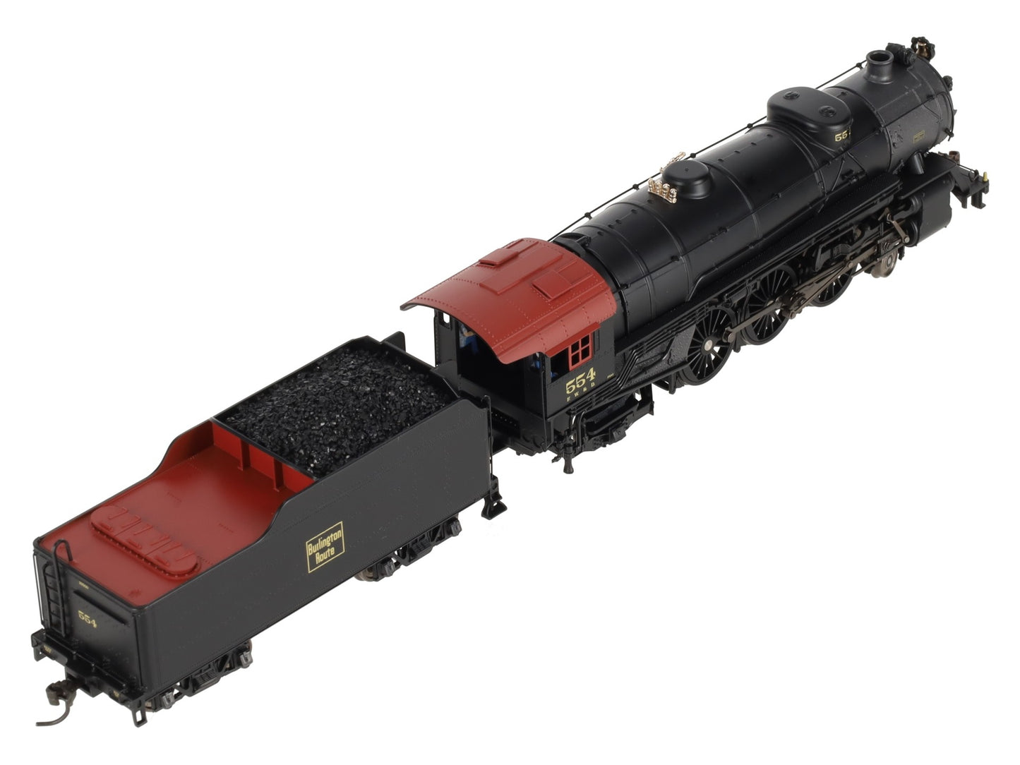 Broadway Limited 4609 HO Fort Worth & Denver USRA Heavy Pacific 4-6-2 #554