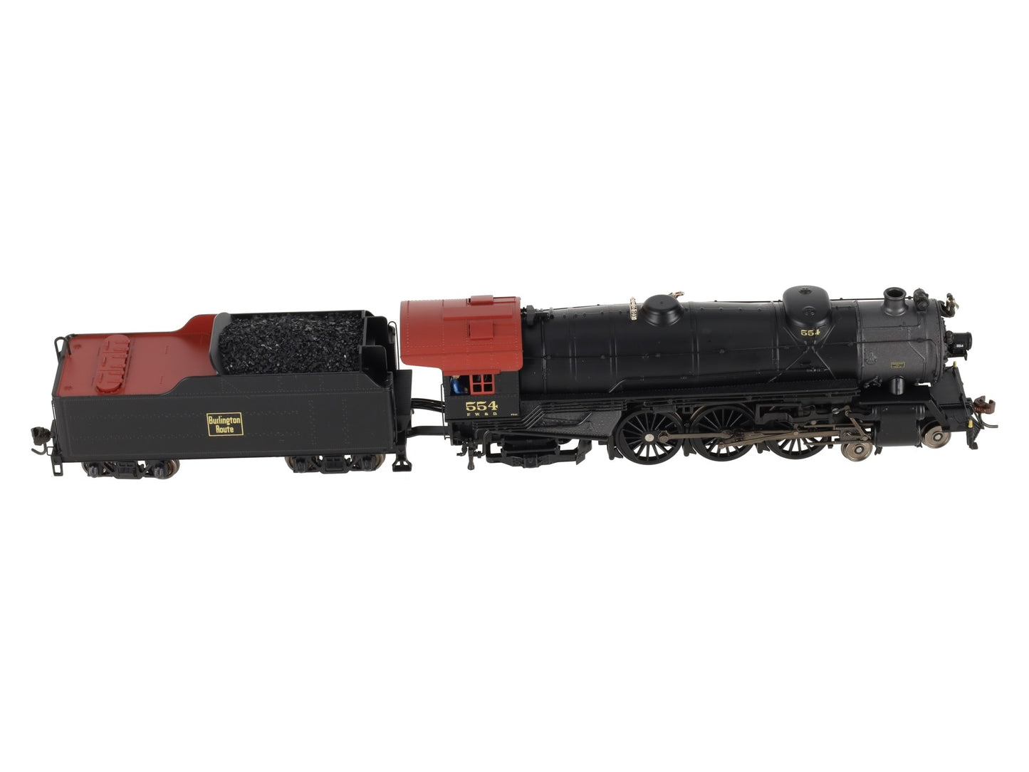 Broadway Limited 4609 HO Fort Worth & Denver USRA Heavy Pacific 4-6-2 #554