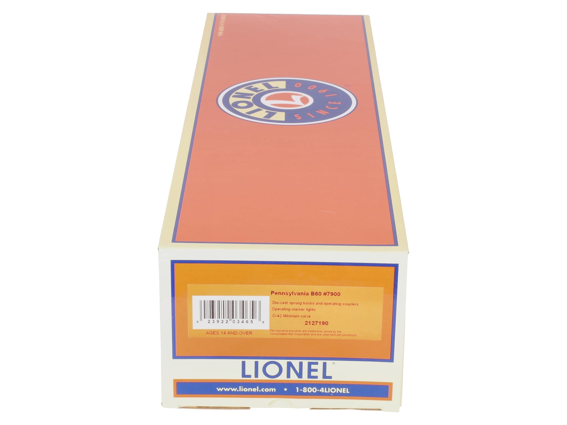 Lionel 2127190 O Pennsylvania Fleet of Modernism B60 Baggage Car #7900