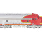Atlas 30134013 O Santa Fe F-7 Diesel A-Unit Diesel Locomotive #37L (3 Rail)